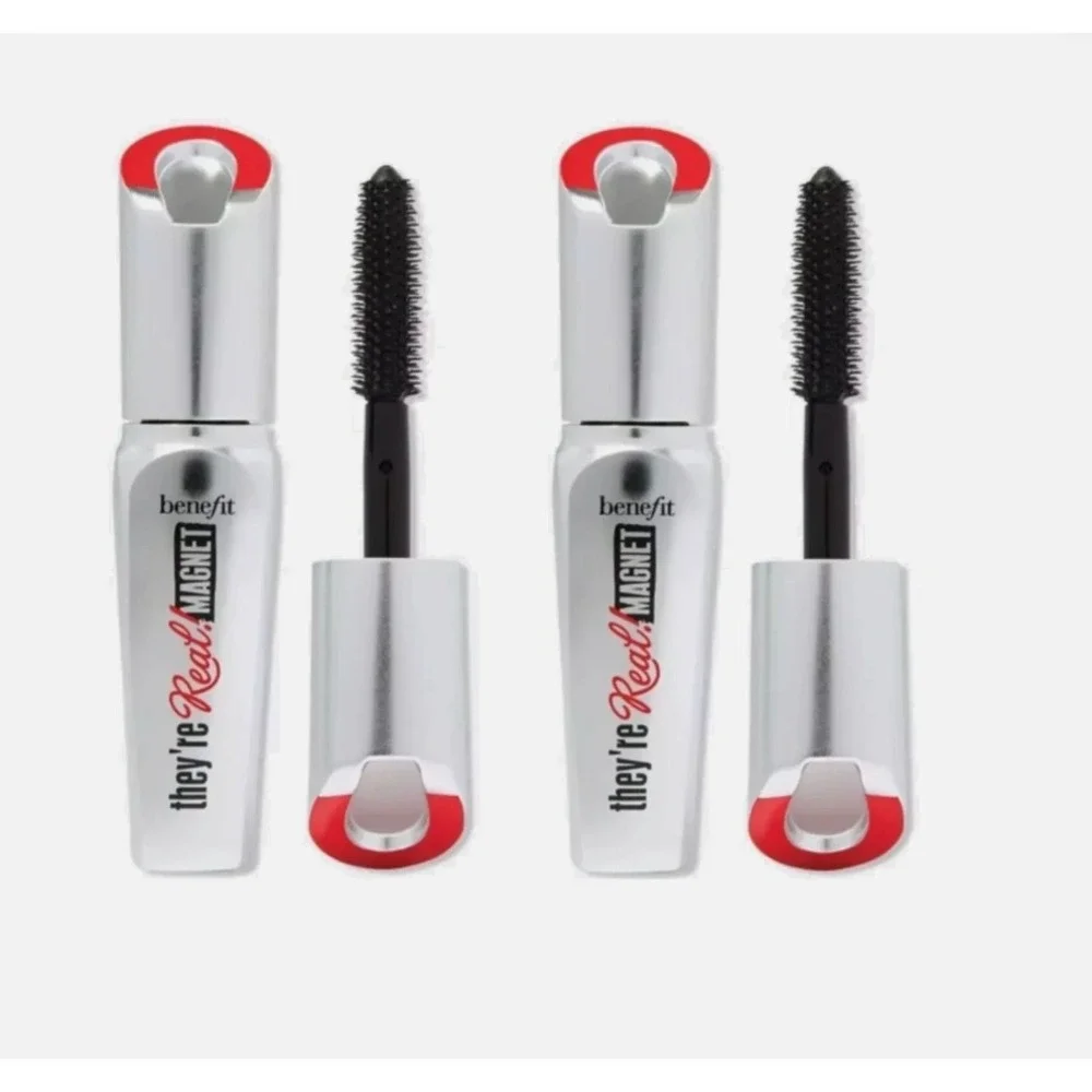 Benefit They're Real MAGNET Mascara‎ Bundle of 3 4.5 g Black Travel Size NEW